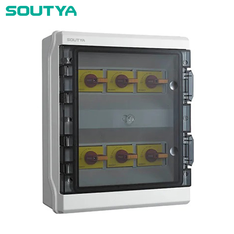 DC-isolatorbox IP65-behuizing Zes strings