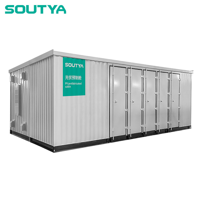 PV geprefabriceerde cabine